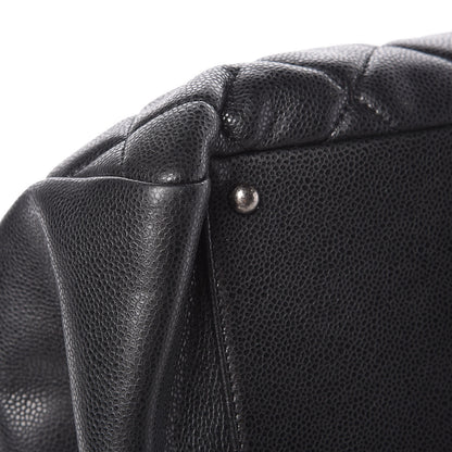 Chanel Caviar Quilted XL Grand Shopping Tote GST Black 12 of 20