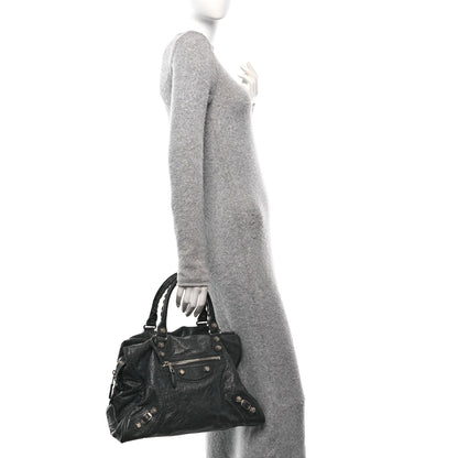 Balenciaga Agneau Giant 21 Silver Hardware Mid Day Anthracite 2 of 11