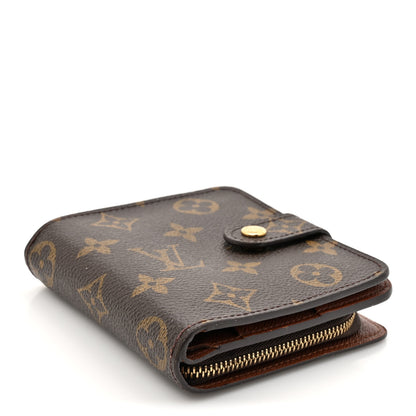 Louis Vuitton Monogram Compact Zippe Zipped Wallet 4 of 11