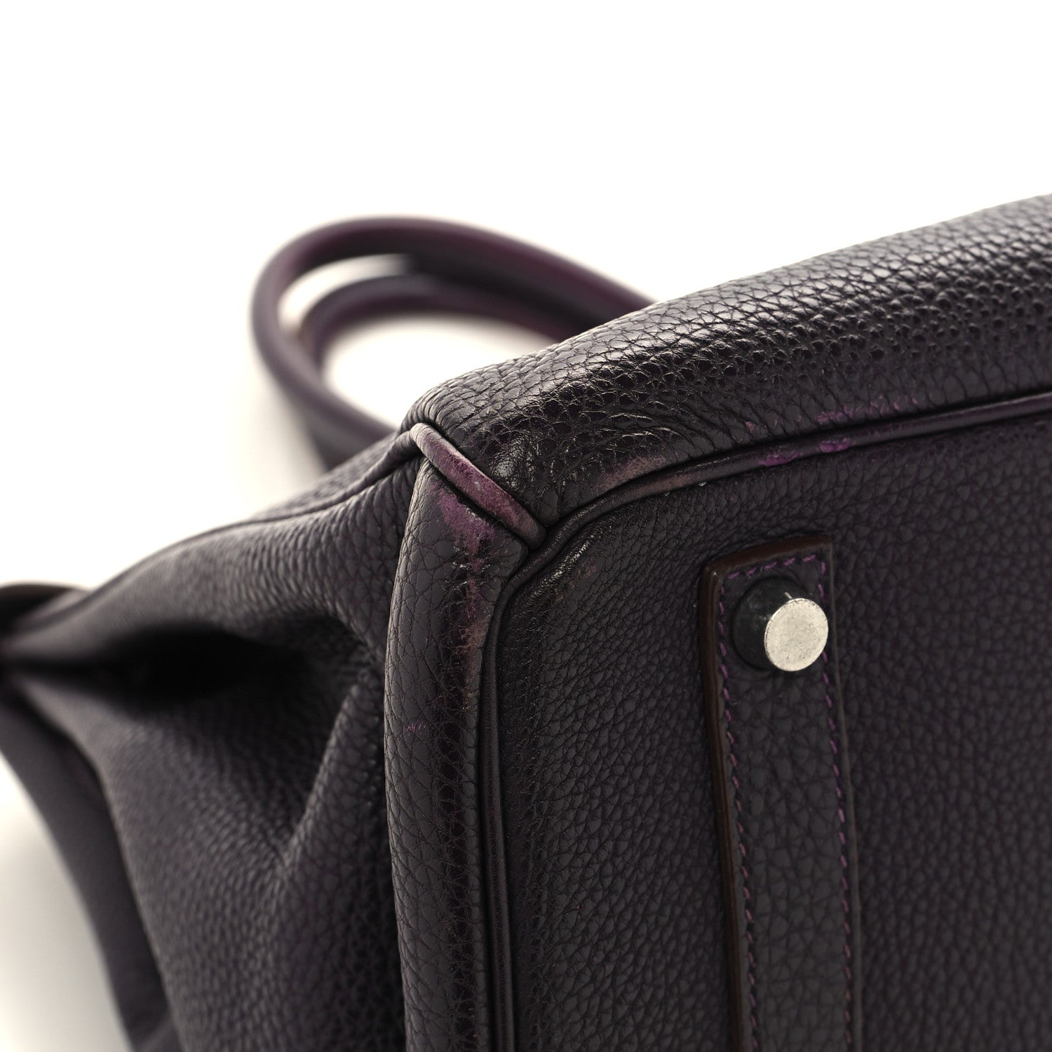 Hermes Togo Birkin 35 Raisin 9 of 17