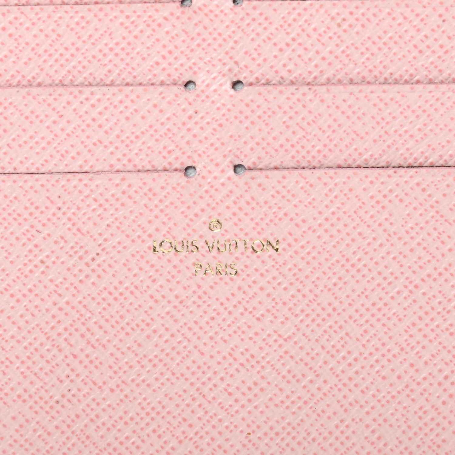 Louis Vuitton Calfskin Felicie Card Holder Insert Rose Ballerine 5 of 6