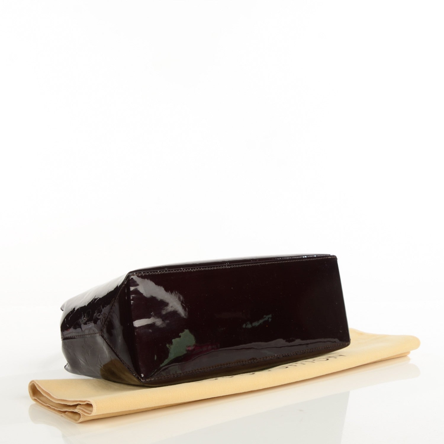 Louis Vuitton Vernis Wilshire PM Amarante 4 of 8