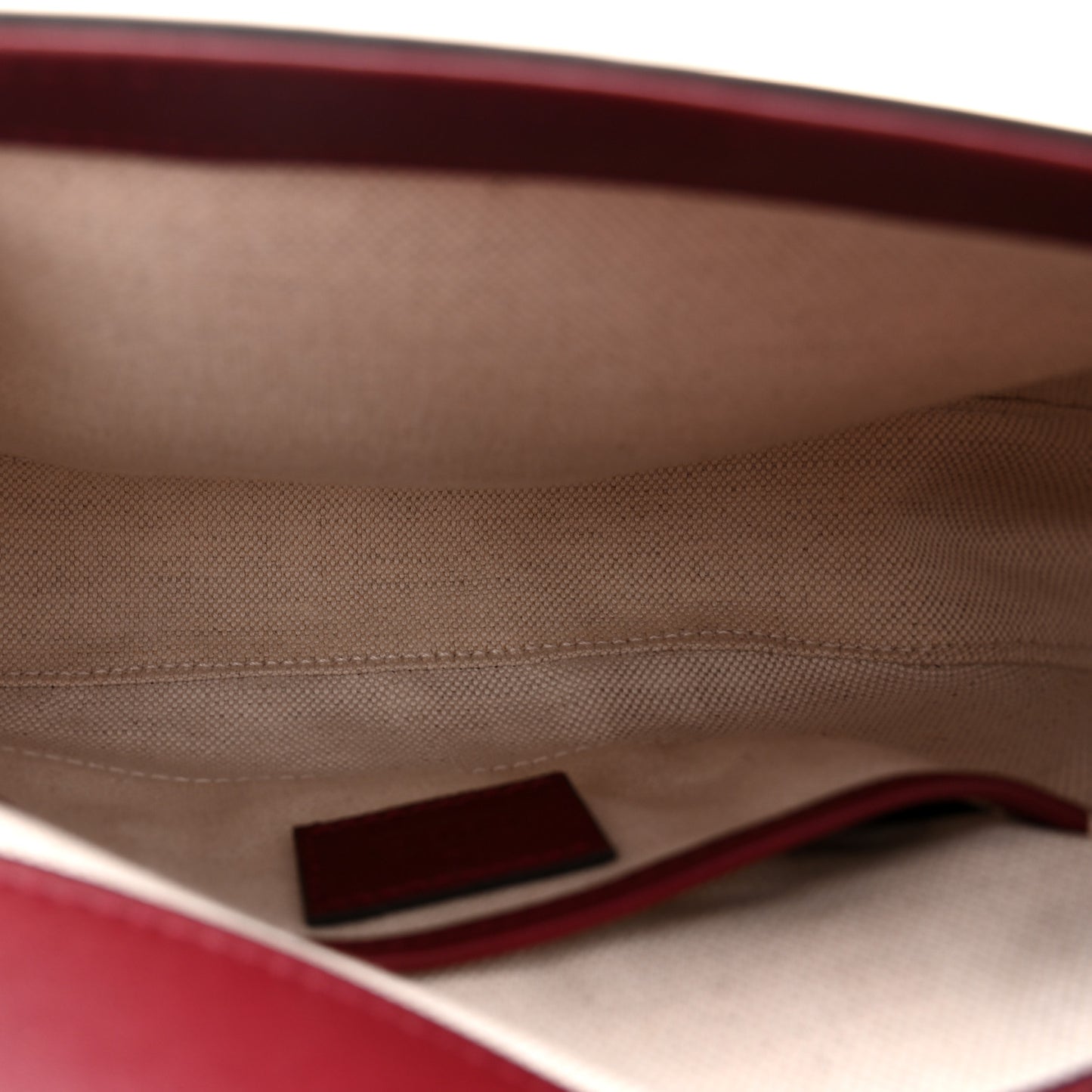 Arabella Calfskin Horsebit 1955 Shoulder Bag Rosso Ancora