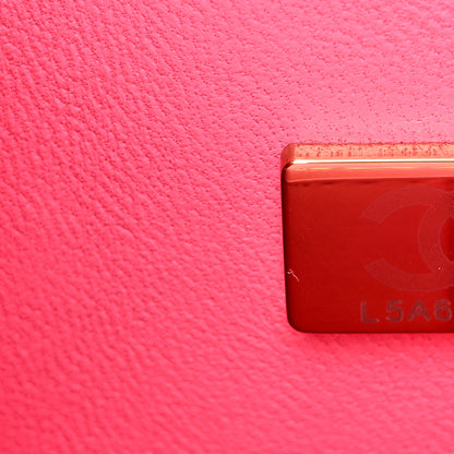 Chanel Caviar Quilted Medium Double Flap Pink 7 of 11