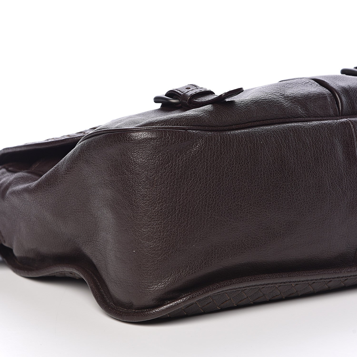 Bottega Veneta Nappa Intrecciato Gardena Messenger Bag Ebano 10 of 12