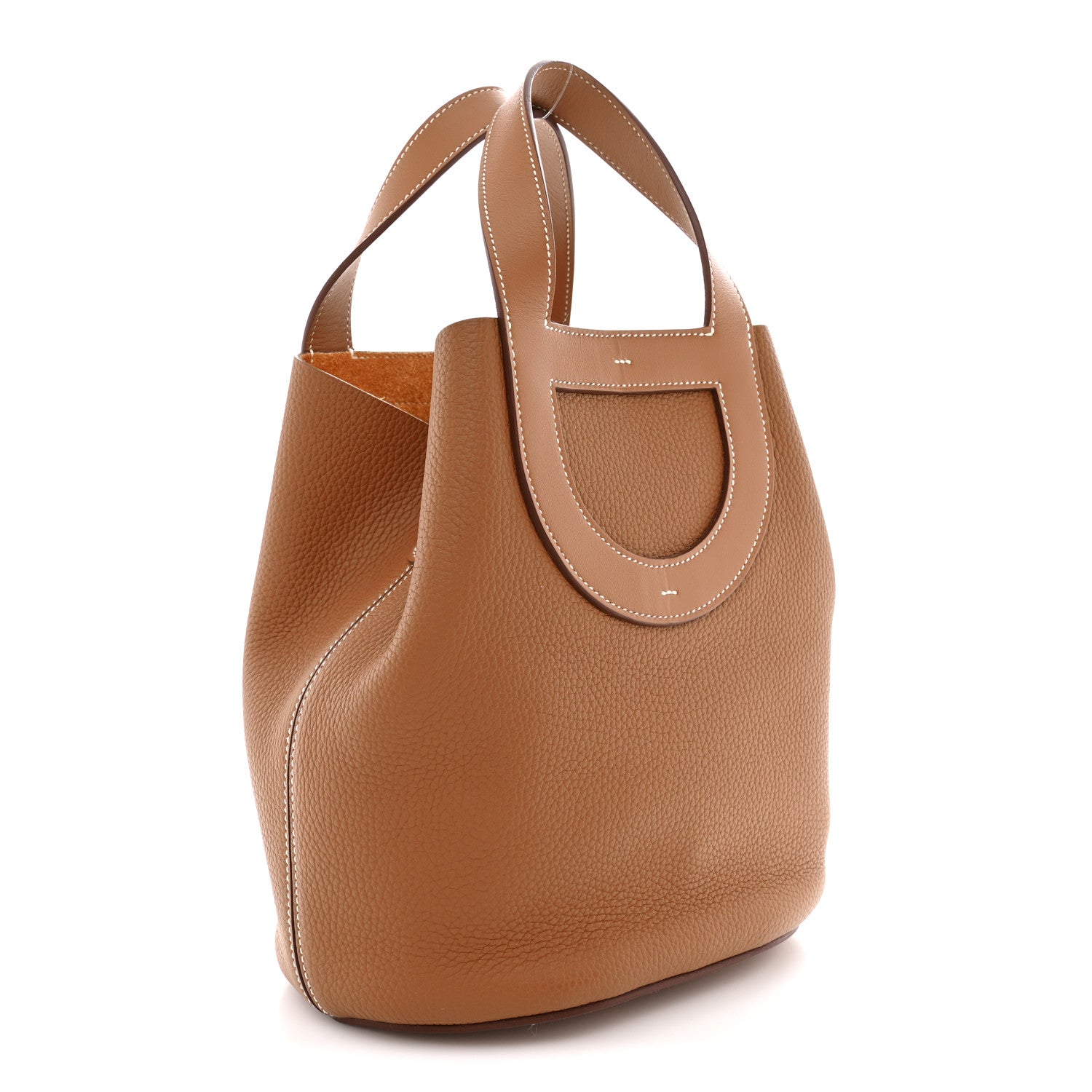 Hermes Taurillon Clemence Swift In-The-Loop 23 Bag Gold 3 of 10