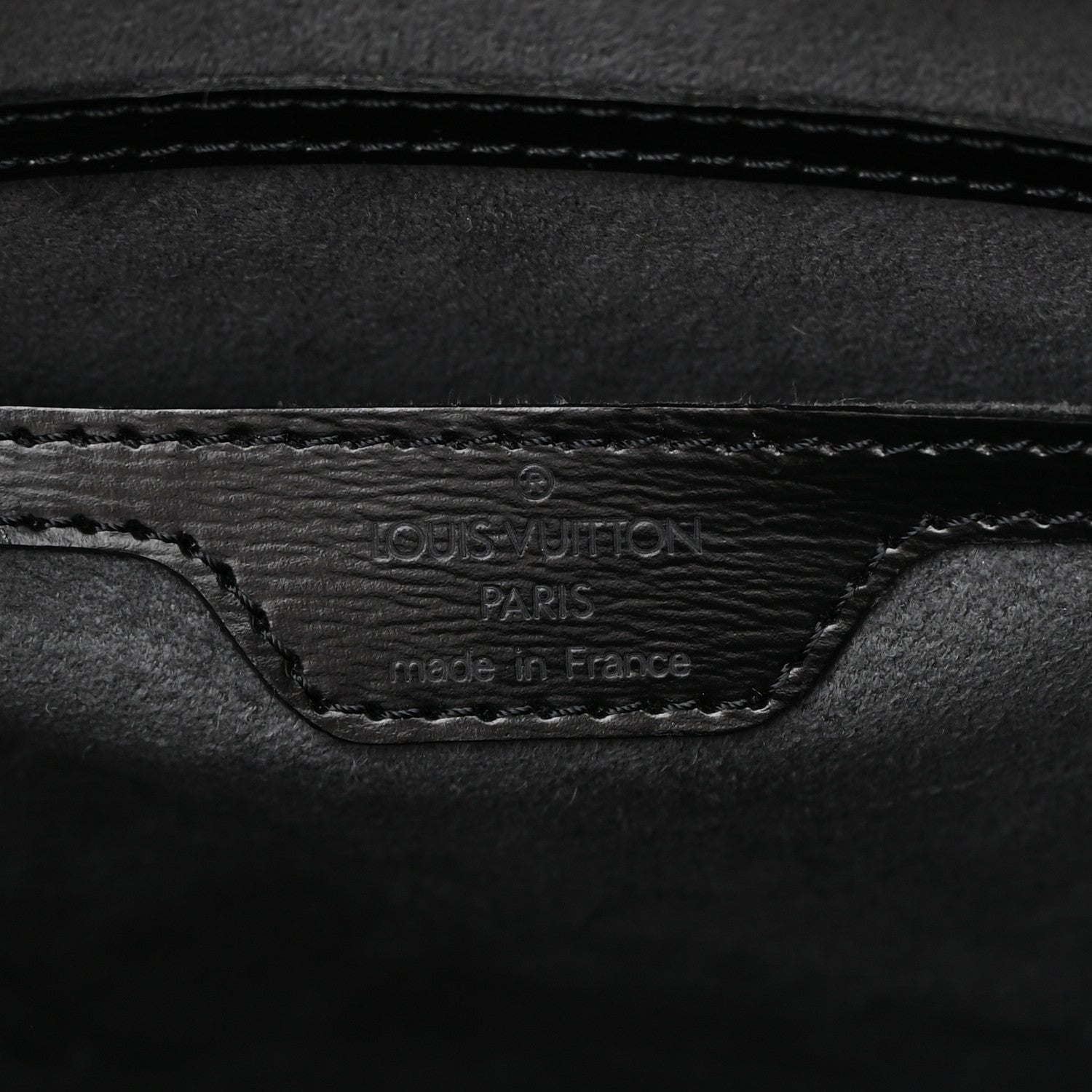 Louis Vuitton Epi Saint Jacques PM Black 6 of 15