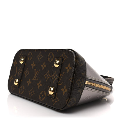 Louis Vuitton Vernis Monogram Alma BB Taupe Metallise 7 of 7