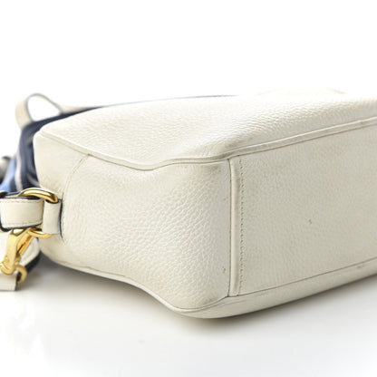 Prada Vitello Daino Camera Crossbody Bianco 7 of 10