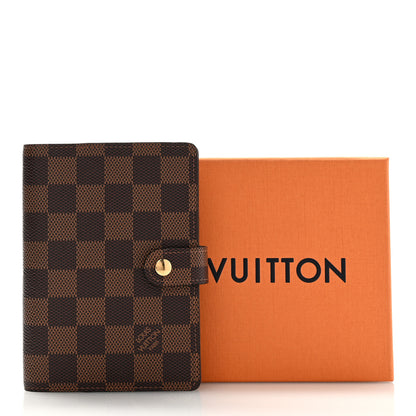 Louis Vuitton Damier Ebene Small Ring Agenda Cover 7 of 7