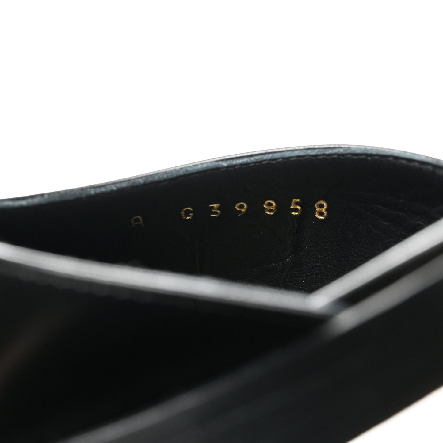 Shiny Goatskin Mary Jane Flats 38.5 Black
