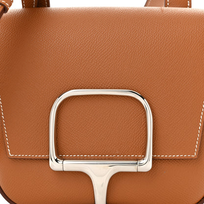 Hermes Epsom Mini Della Cavalleria Gold 8 of 10