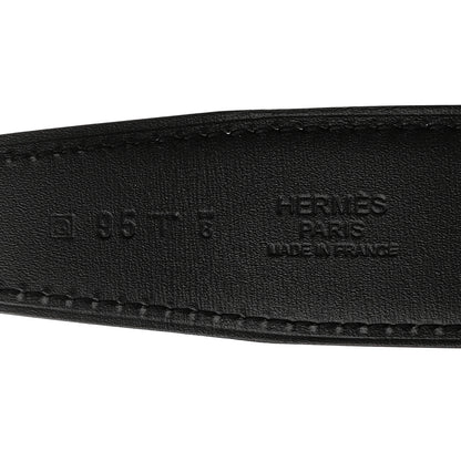 Hermes Box Swift 32mm H Belt Black Gold 5 of 8