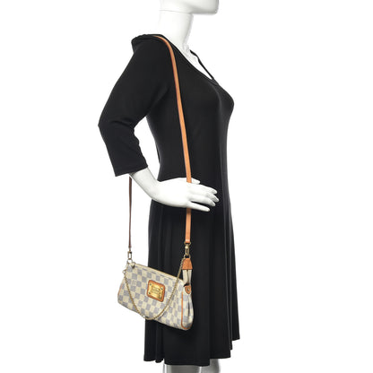 Louis Vuitton Damier Azur Eva Clutch 2 of 16