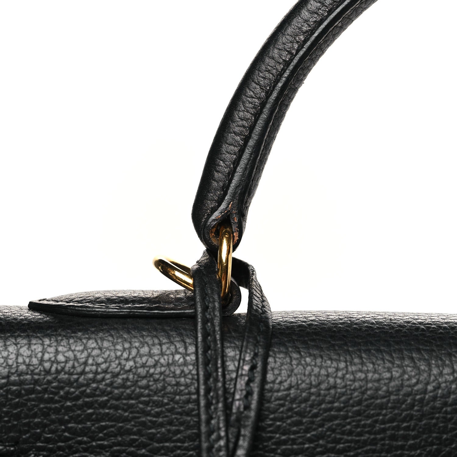 Hermes Vache Liegee Kelly Sellier 32 Black 11 of 12