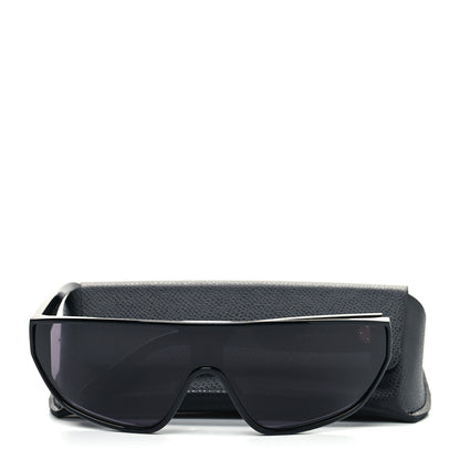 Celine Acetate Rectangle Sunglasses CL401951 Black 8 of 8