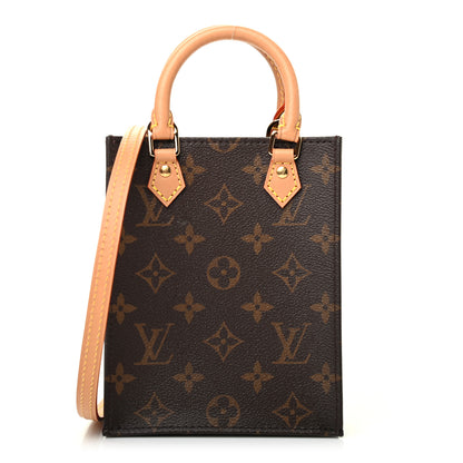 Louis Vuitton Monogram Petit Sac Plat 1 of 7
