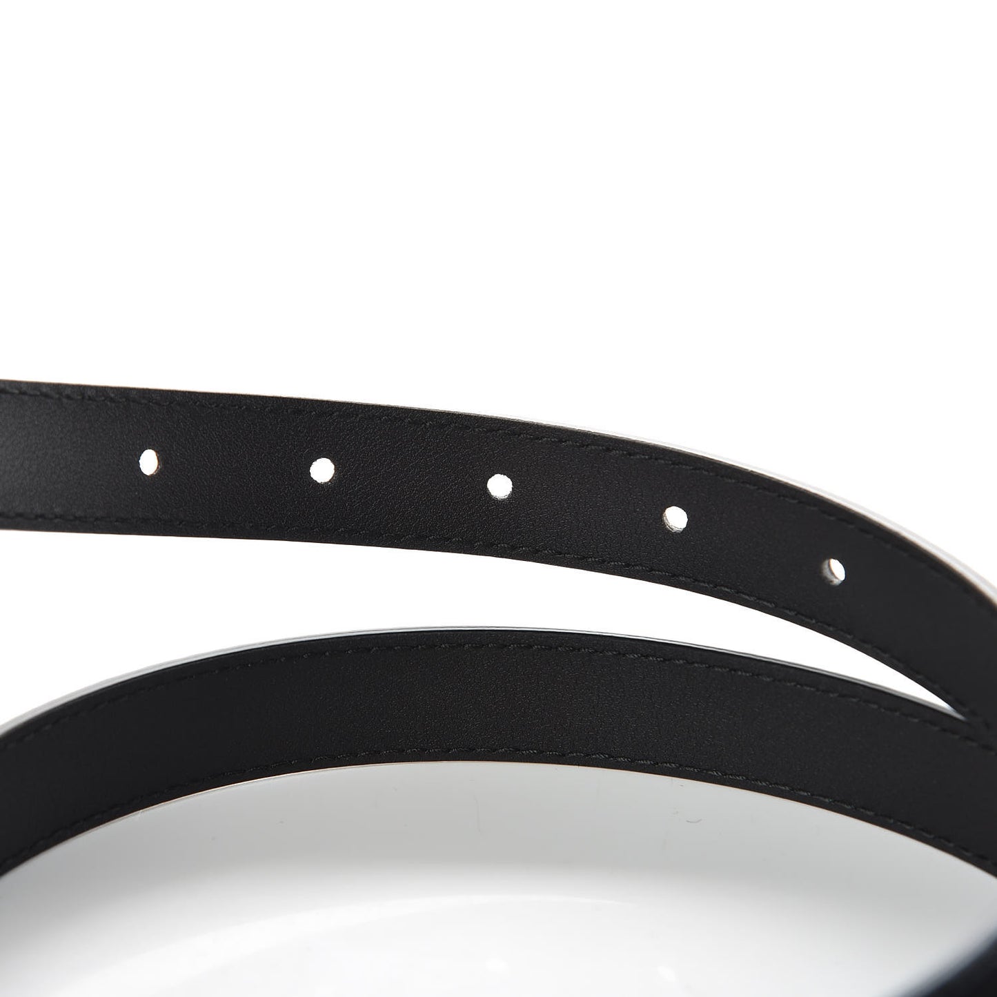 Calfskin Double G 20mm Belt 90 36 Black