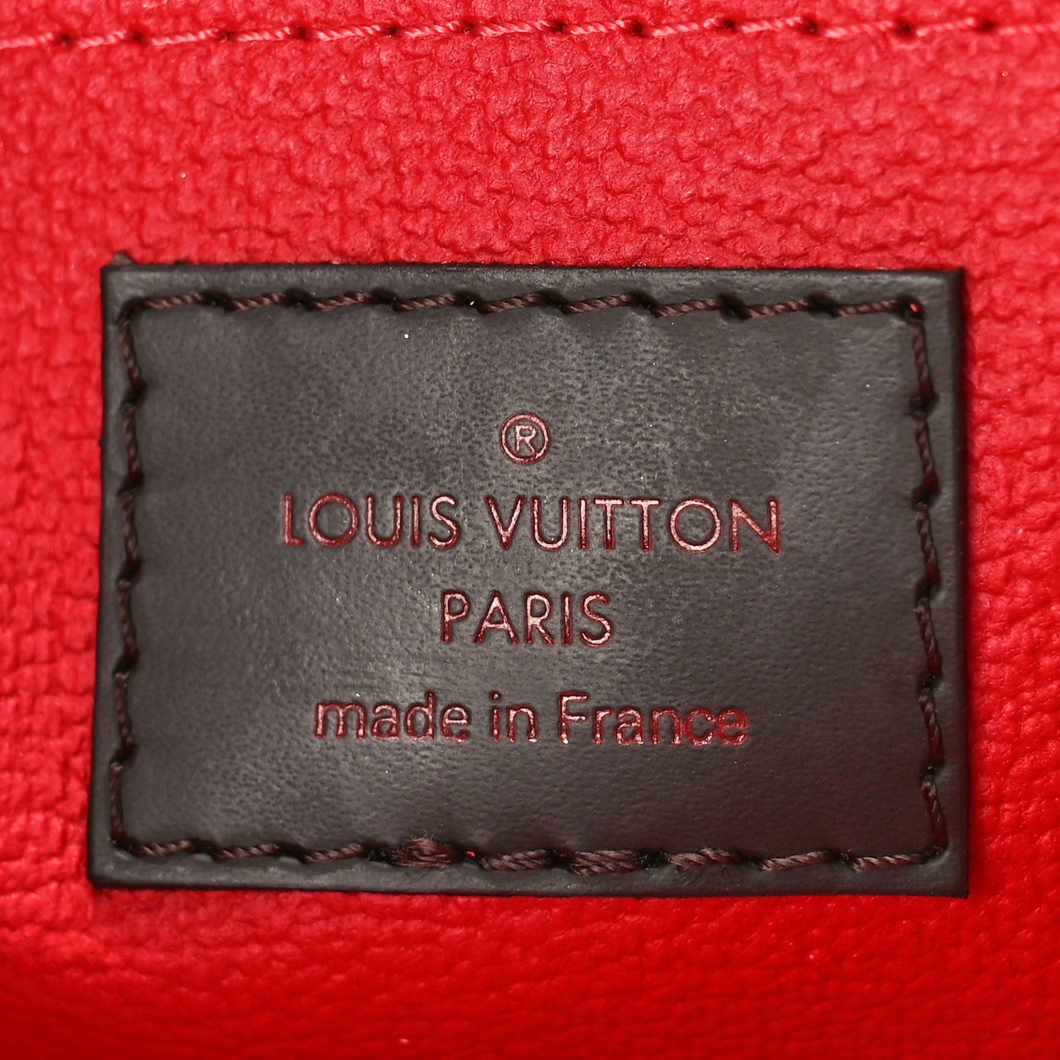 Louis Vuitton Damier Ebene Cosmetic Pouch 6 of 9