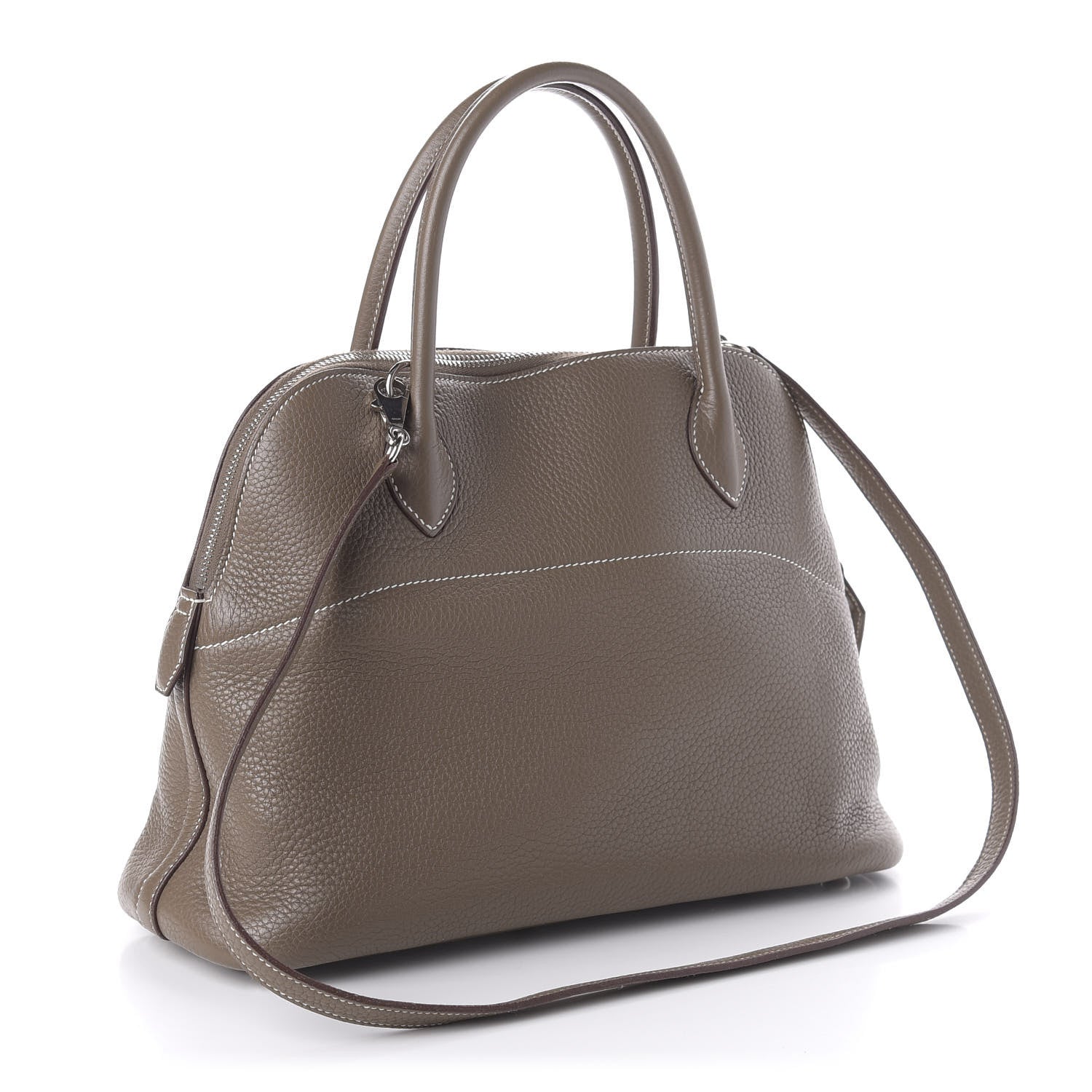 Hermes Taurillon Clemence Bolide 31 Etoupe 3 of 14