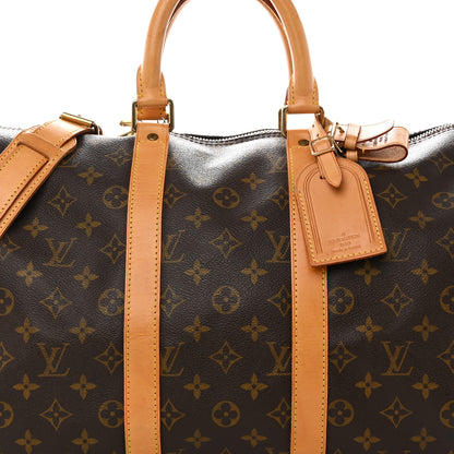 Louis Vuitton Monogram Keepall Bandouliere 45 8 of 26