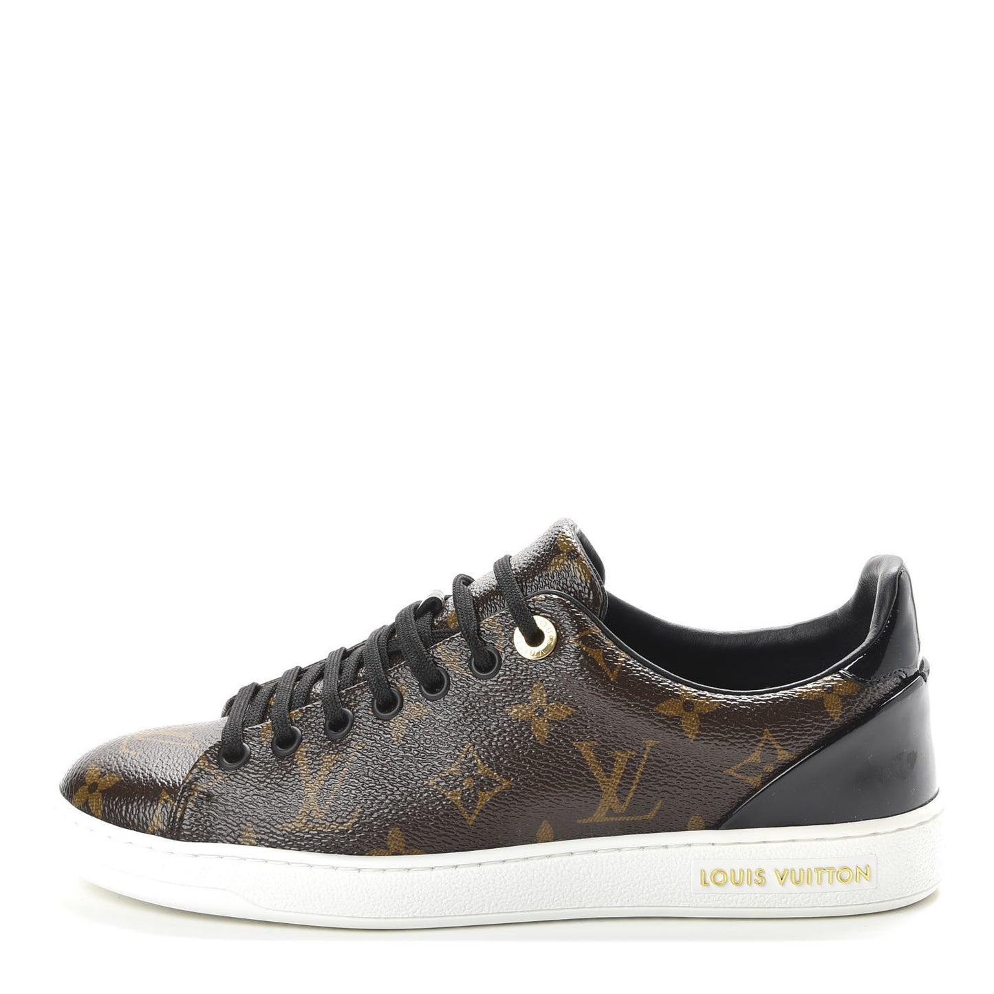 Patent Monogram Frontrow Sneakers 38