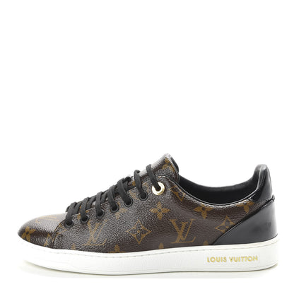 Louis Vuitton Patent Monogram Frontrow Sneakers 38 1 of 10
