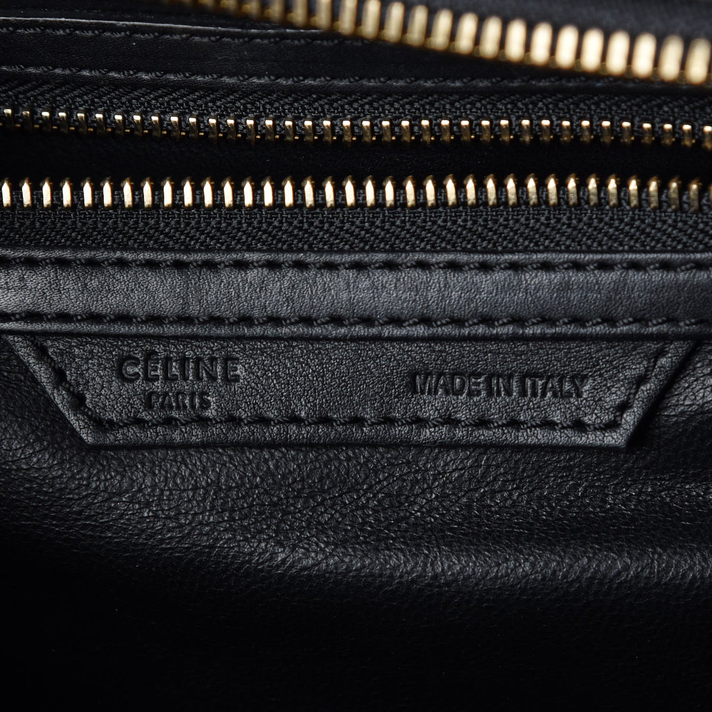 Smooth Calfskin Mini Luggage Black