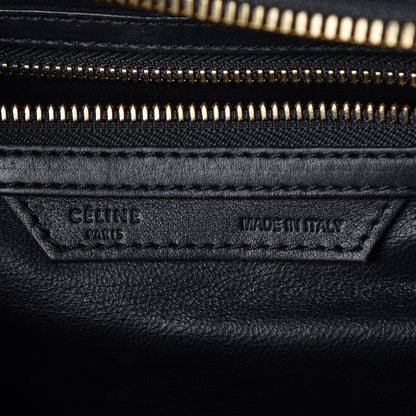Celine Smooth Calfskin Mini Luggage Black 8 of 8