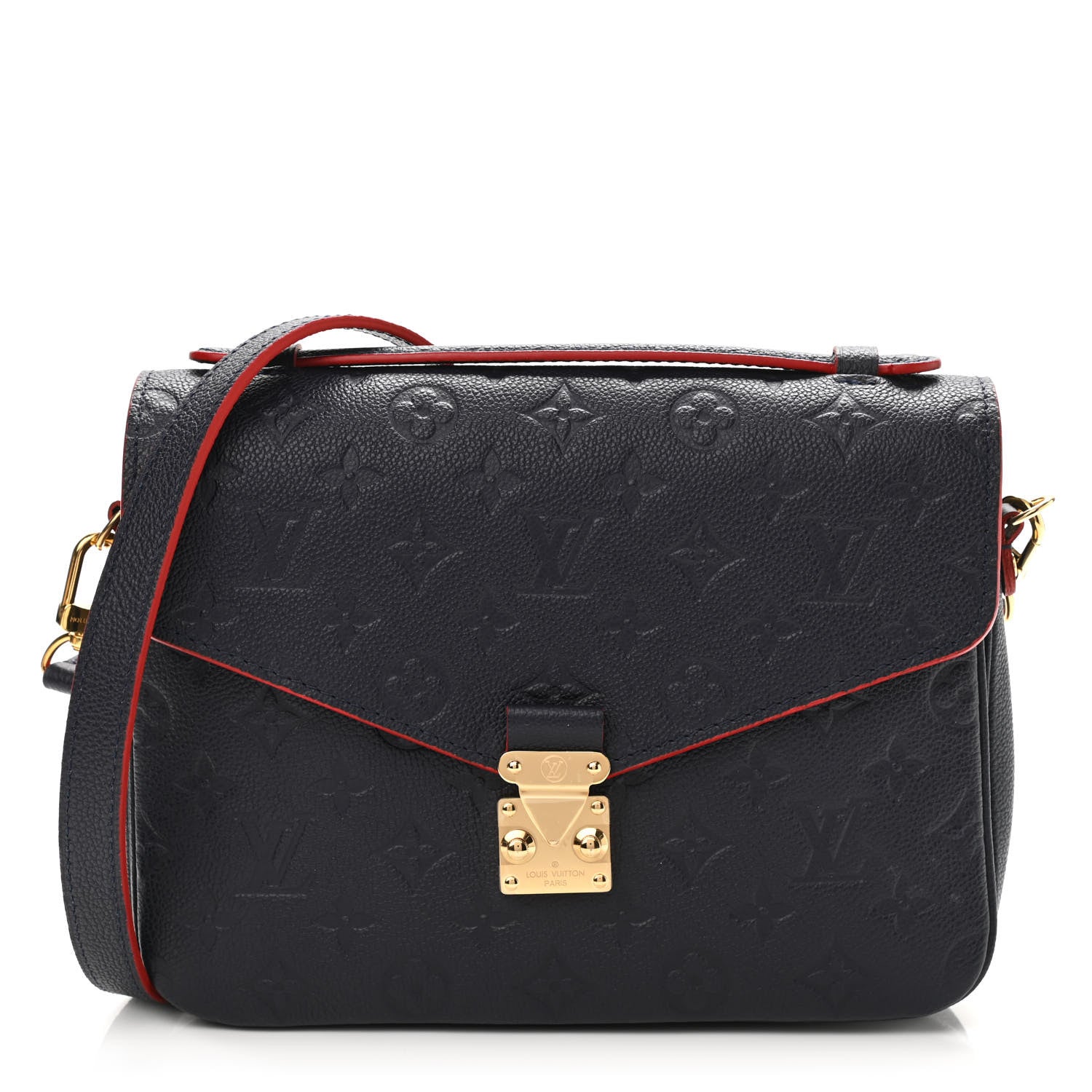 Louis Vuitton Empreinte Pochette Metis Marine Rouge 1 of 9