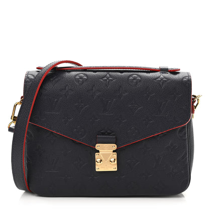 Louis Vuitton Empreinte Pochette Metis Marine Rouge 1 of 9