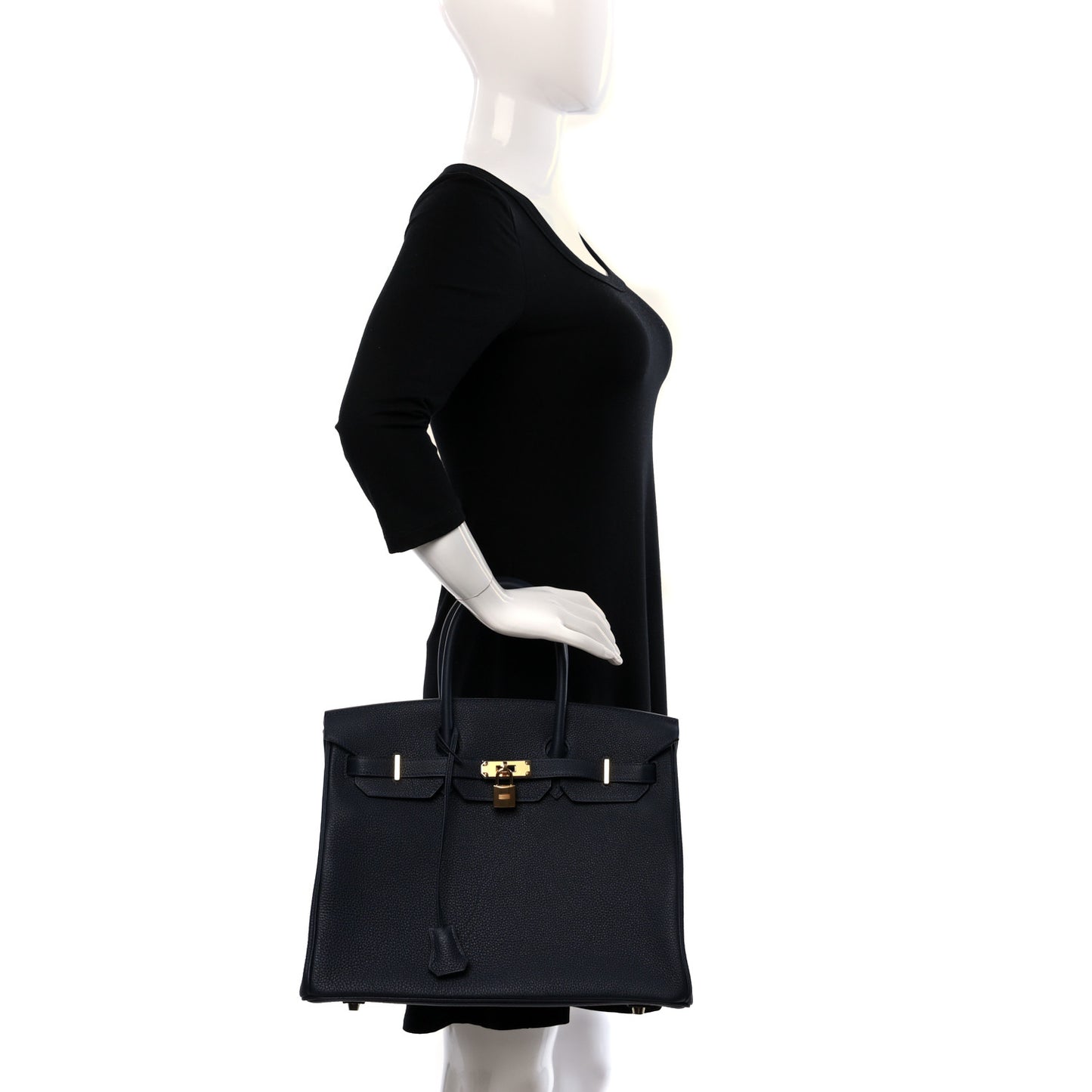 Togo Birkin 35 Bleu Nuit