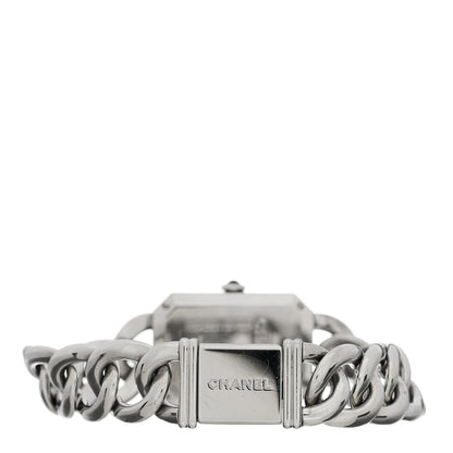 Chanel Stainless Steel 20mm Chain Premiere Quartz Watch Black 3 of 4