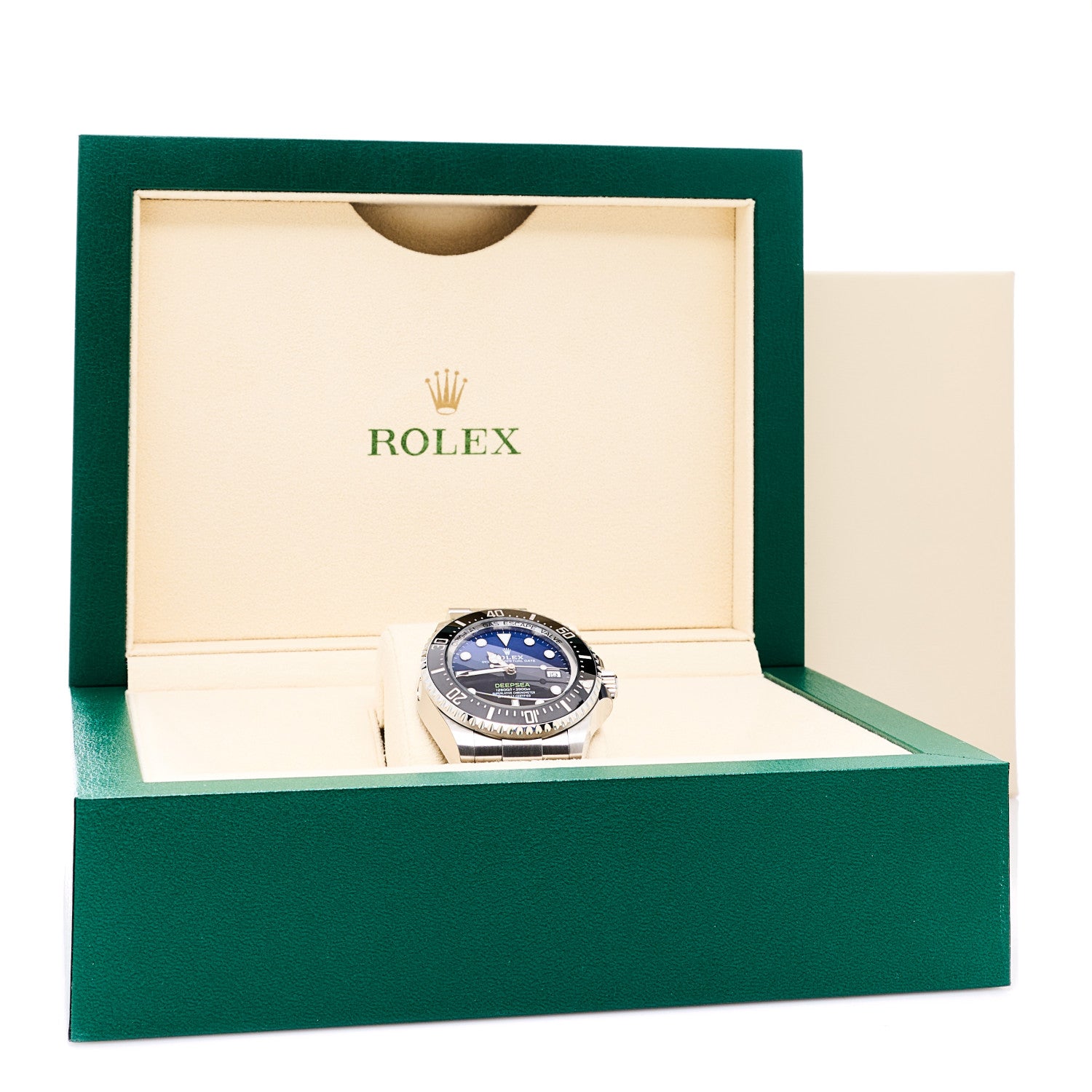 Rolex Stainless Steel 44mm Oyster Perpetual Date Sea-Dweller Deepsea James Cameron Watch Blue 136660 5 of 5