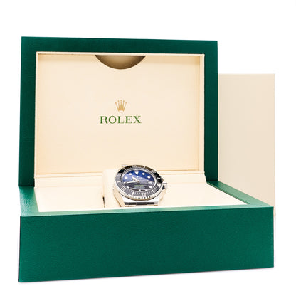 Rolex Stainless Steel 44mm Oyster Perpetual Date Sea-Dweller Deepsea James Cameron Watch Blue 136660 5 of 5