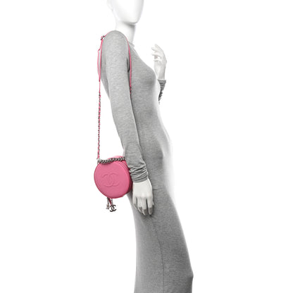 Chanel Patent Round As Earth Evening Bag Pink 2 of 10
