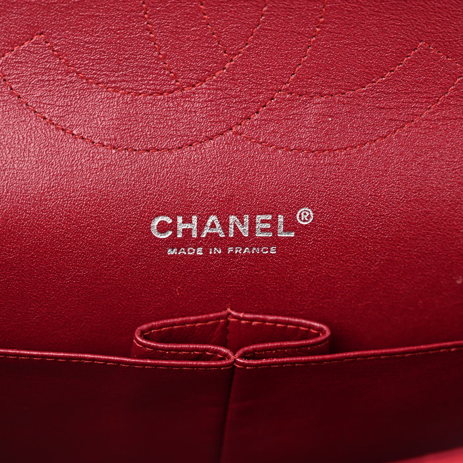 Chanel Patent Calfskin Quilted Jumbo Double Flap Red 6 of 11