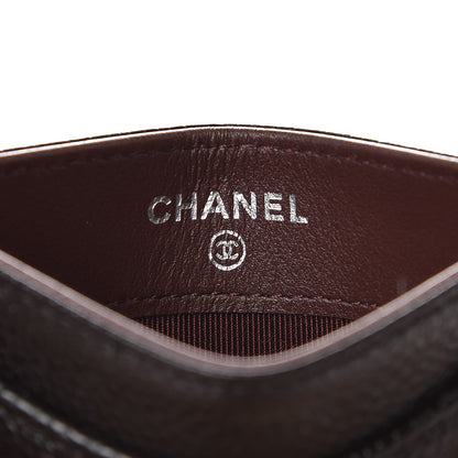 Chanel Caviar Quilted Card Holder Black 6 of 9