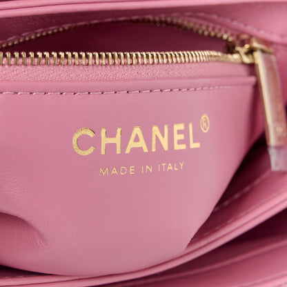 Chanel Lambskin Quilted Small Trendy CC Flap Dual Handle Bag Pink 8 of 14