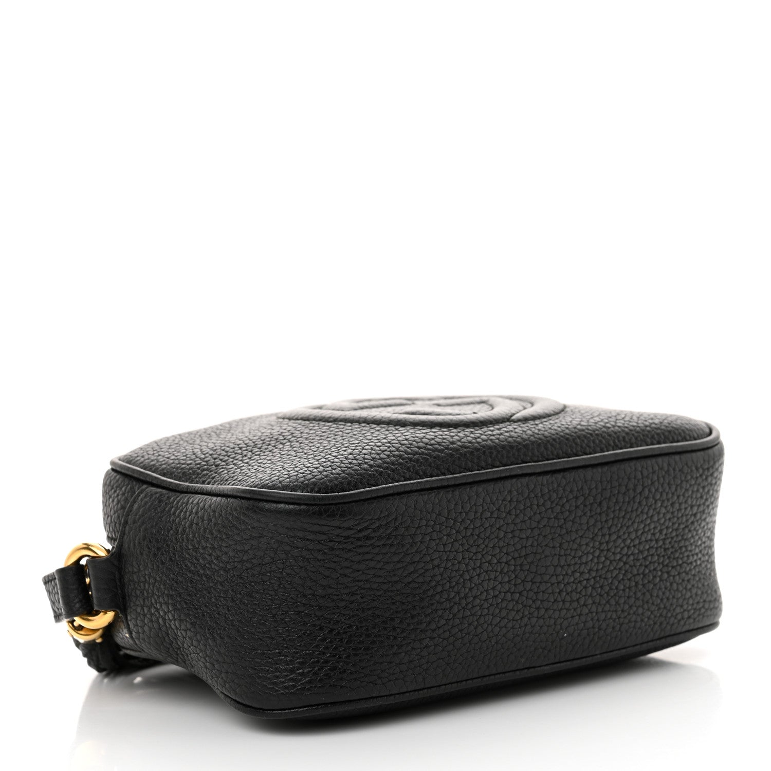 Gucci Pebbled Calfskin Mini Soho Disco Bag Black 4 of 11