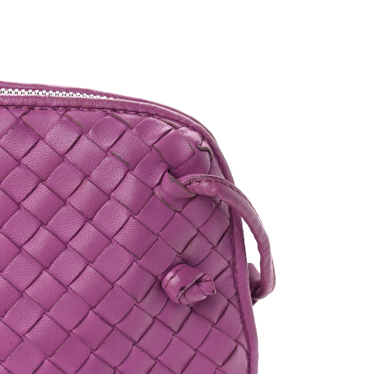 Nappa Intrecciato Nodini Bag Ametiste