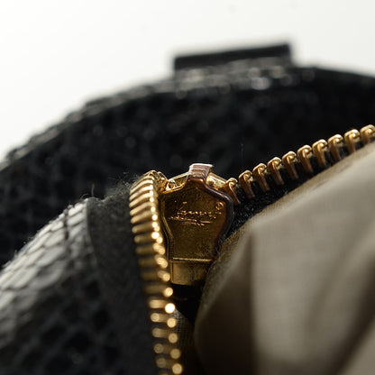 Marc Jacobs Python Embossed The Large Single Flap Black 10 of 10