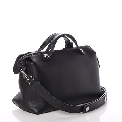 Fendi Vitello Dolce Medium By The Way Boston Bag Black 3 of 13