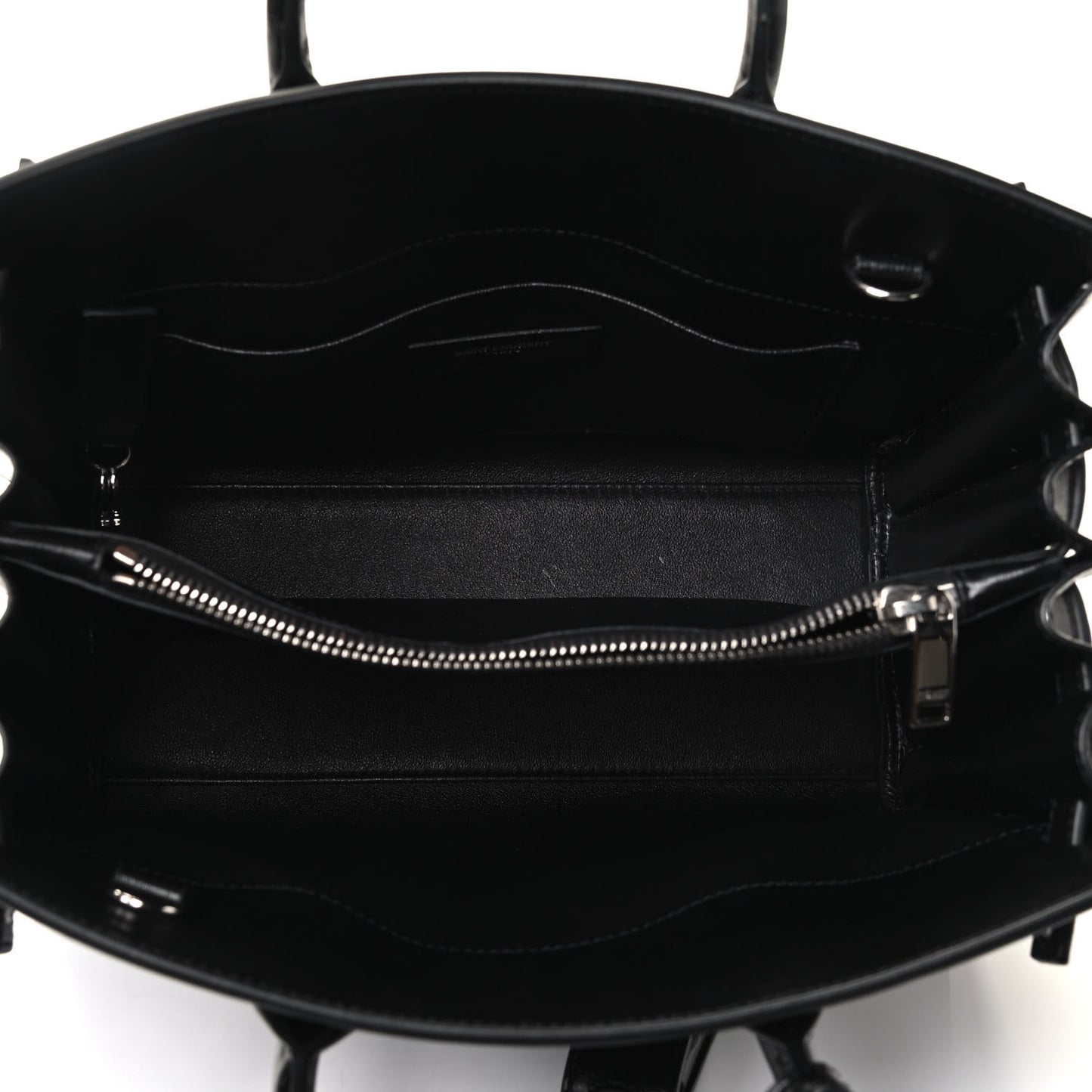 Calfskin Baby Sac De Jour Black White