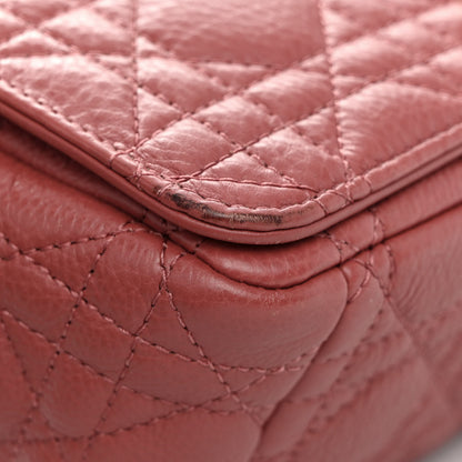 Christian Dior Calfskin Cannage Medium Caro Bag Rust 11 of 11