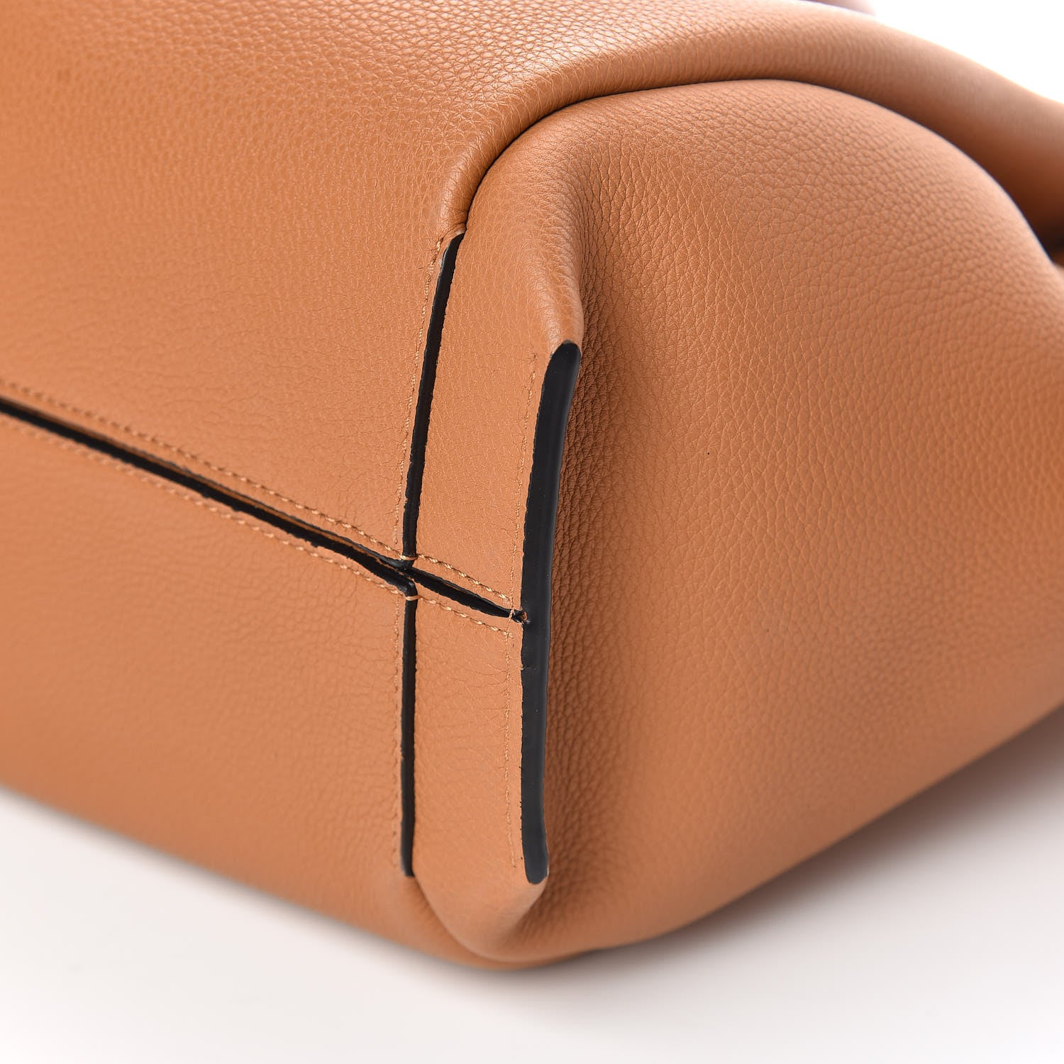 Loewe Calfskin Small Flamenco Knot Bag Tan Light Caramel 6 of 8