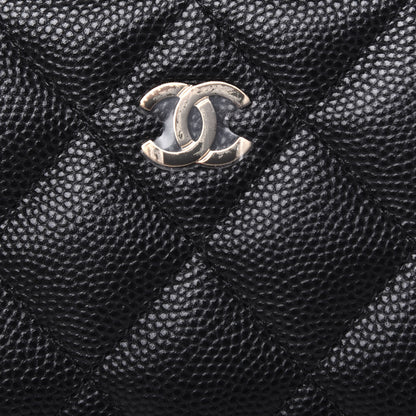 Chanel Caviar Quilted Key Holder Case Black 11 of 12