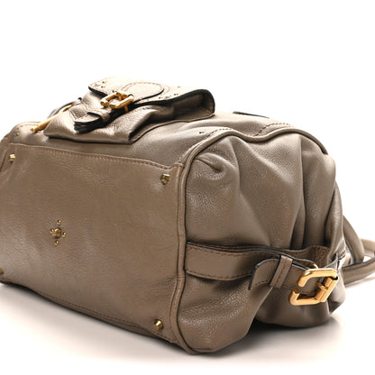 Chloe Calfskin Paddington Front Pocket Tote Souris 9 of 9