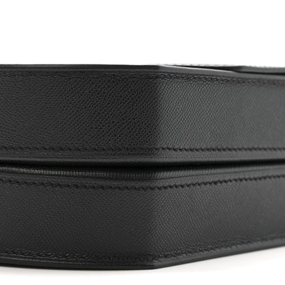 Hermes Grained Monsieur Mosaique Au 24-21 Black 11 of 16