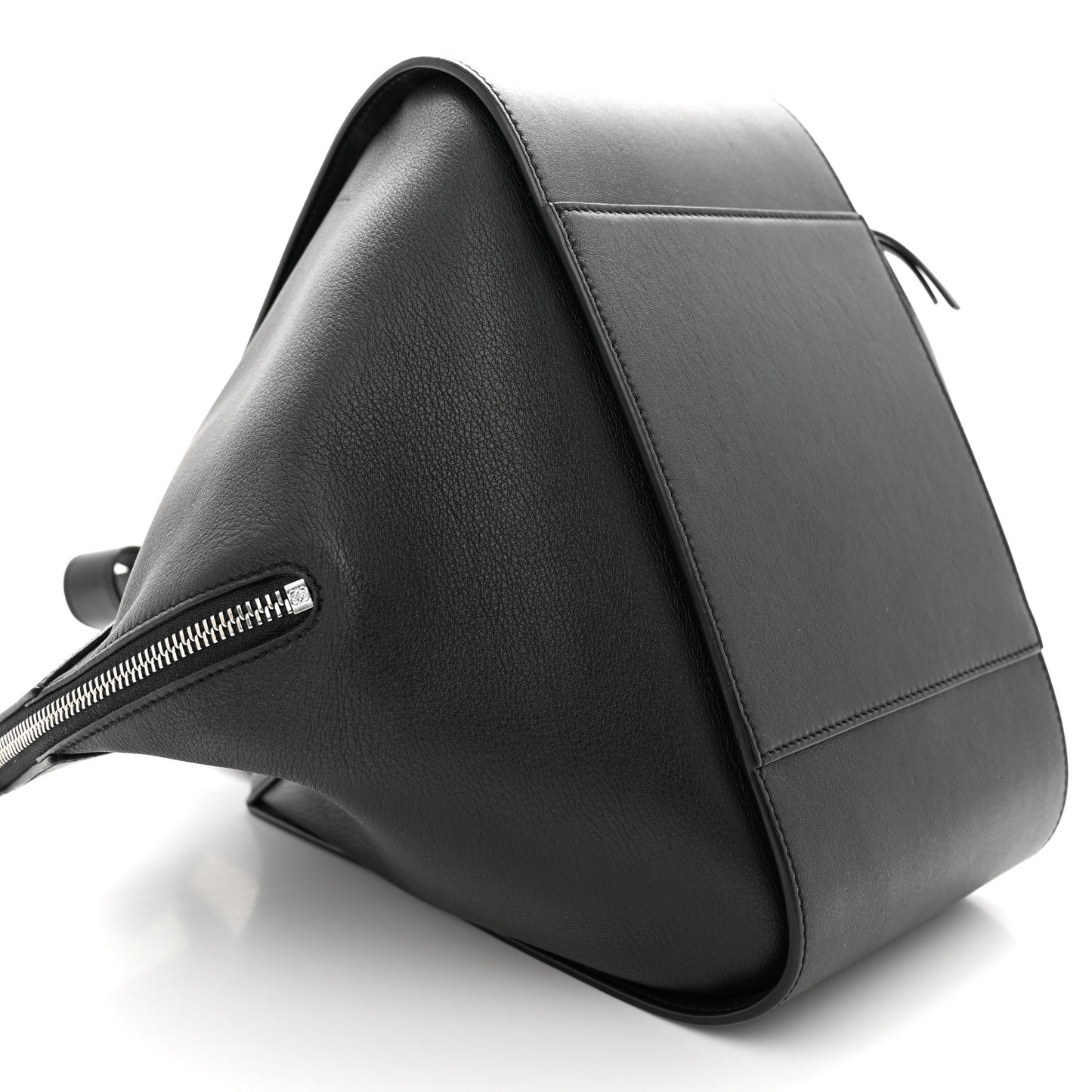 Calfskin Small Hammock Shoulder Bag Black